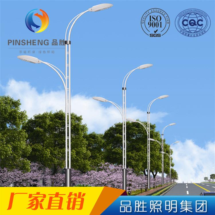 led路灯 自弯双臂节能路灯 户外道路照明路灯 庭院景观路灯厂家