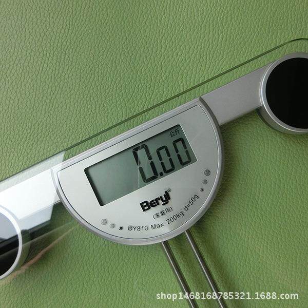直销新款by810准确电子体重秤人体秤健康称电子称简约大方 大胖子