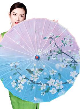古装油纸伞舞蹈伞演出绸布装饰流苏古风女男古典江南汉服伞