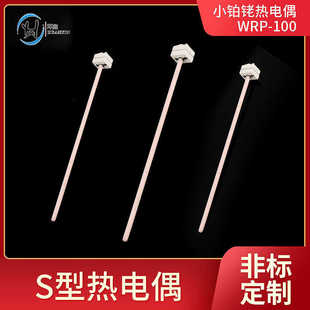 耐压防腐刚玉管热电偶 100型小铂铑热电偶 厂家批发 WRP