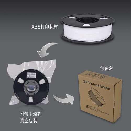 1排源头/打印3d75mm材质.，工厂1kgabs灯丝整齐耗材现货打印机线