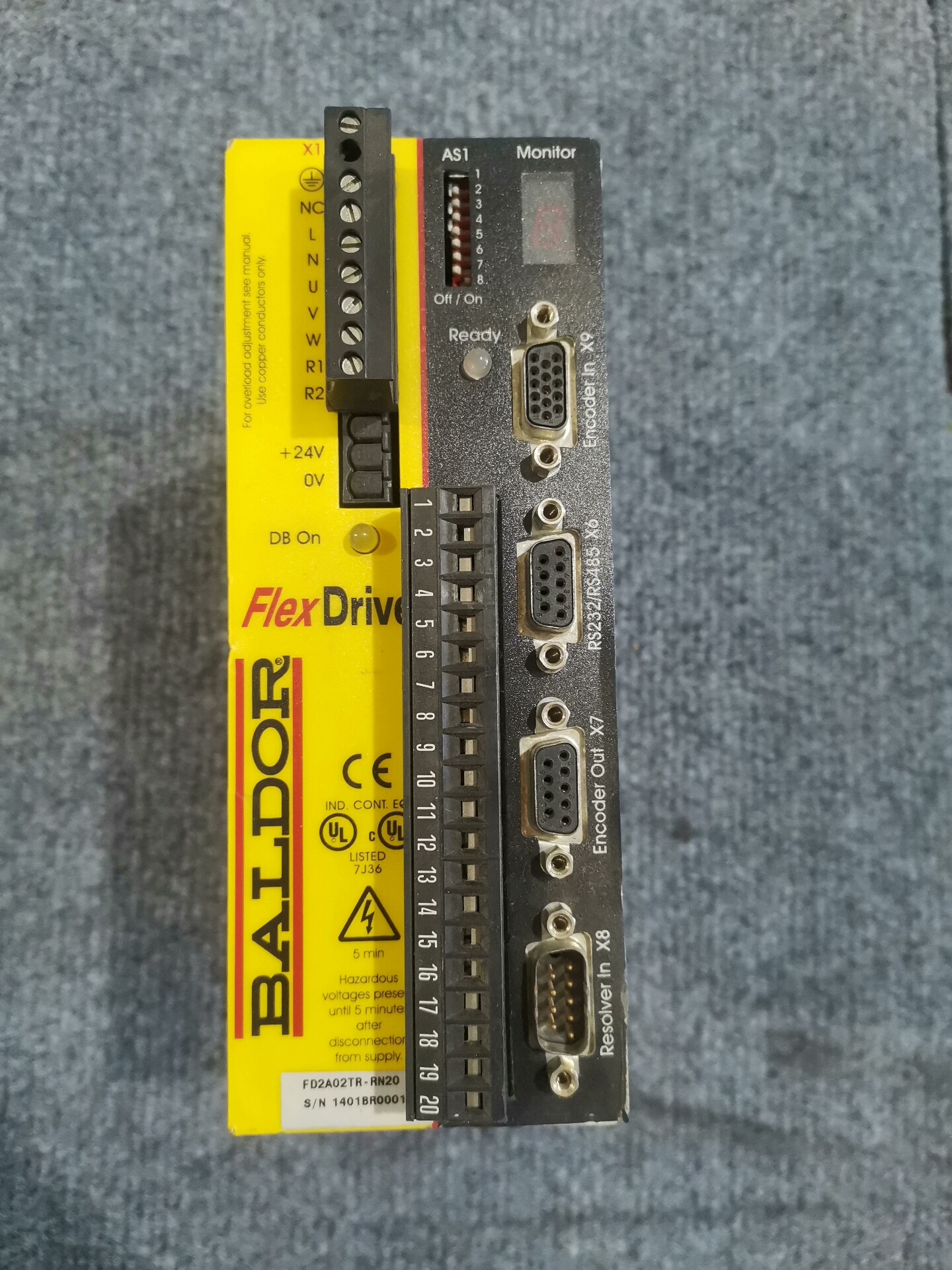 FD2A02TR-RN20拆机保德驱动器，成色如图，质量包好