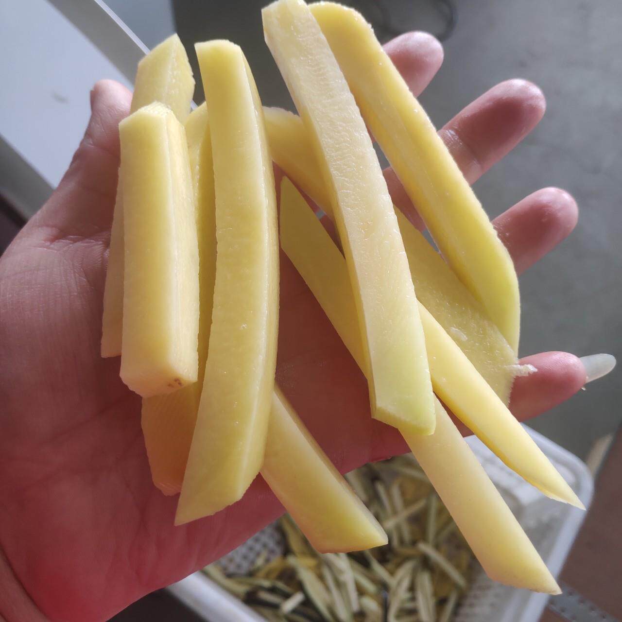 全自动不锈钢立式切条机牛蒡白薯油炸红薯切条机土豆切条一体机