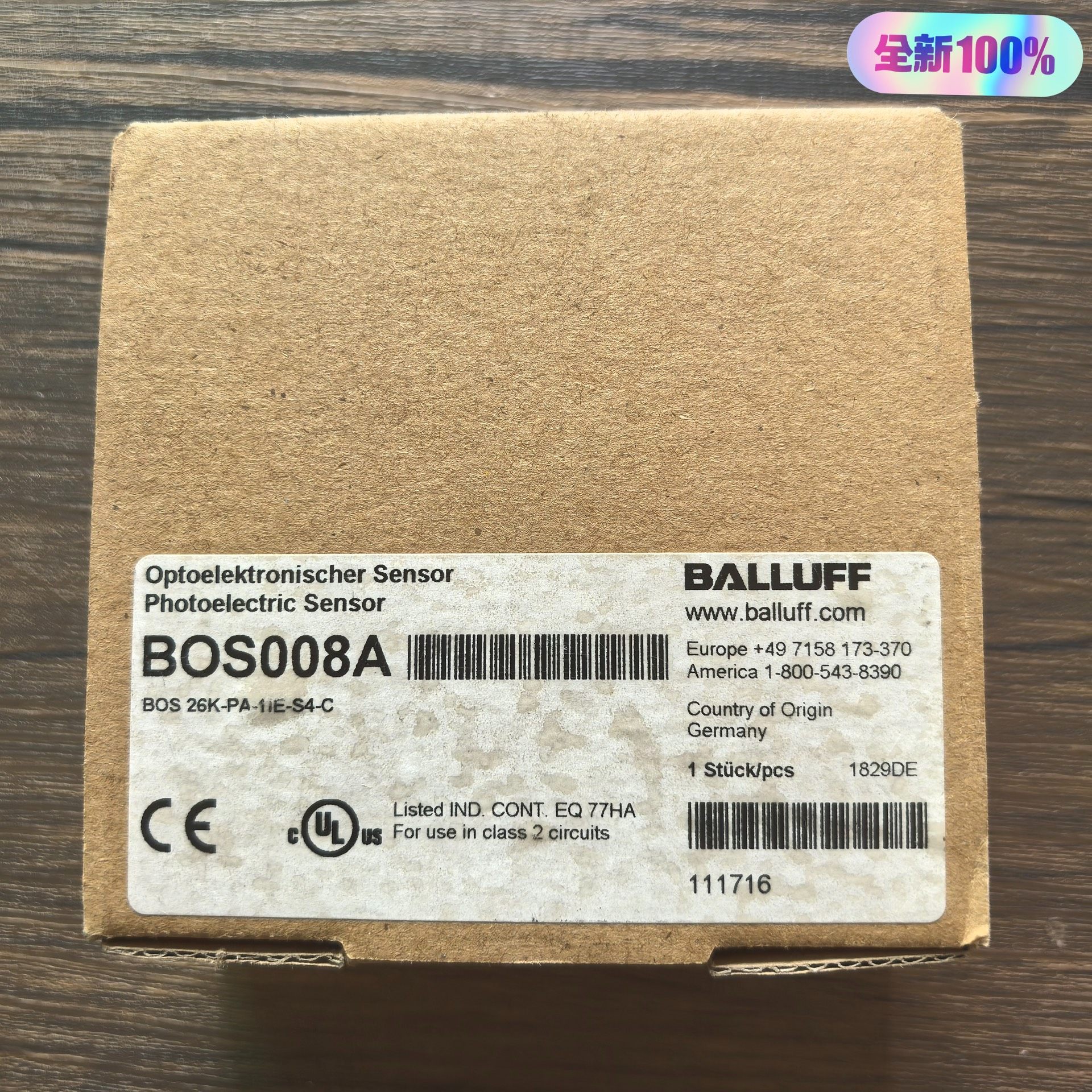 全新原装正品 巴鲁夫 BOS008A 传感器 BOS 26K