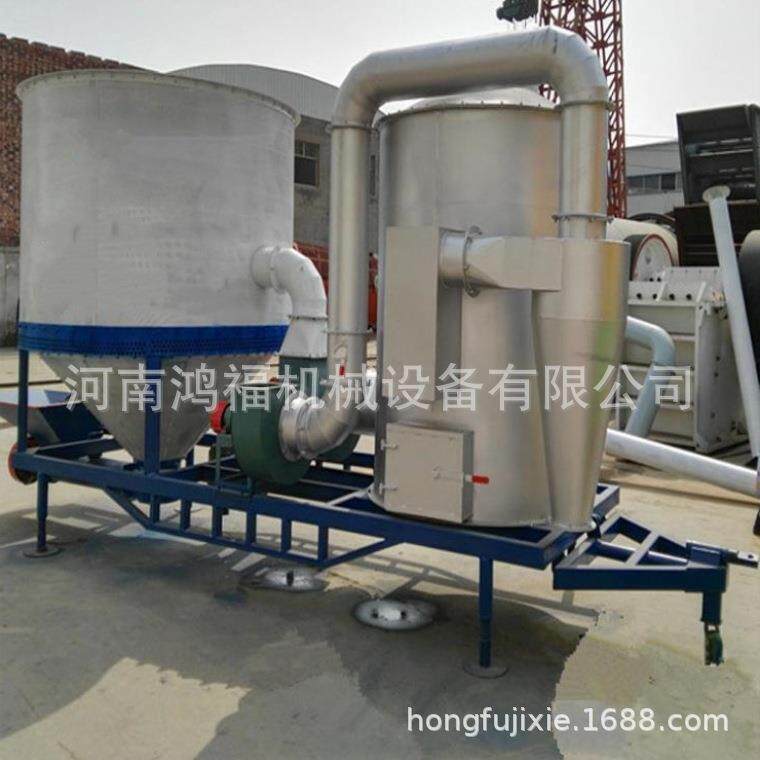 大型移动稻谷烘干机图纸 低温塔式粮食烘干机 电气两用干燥烘干机