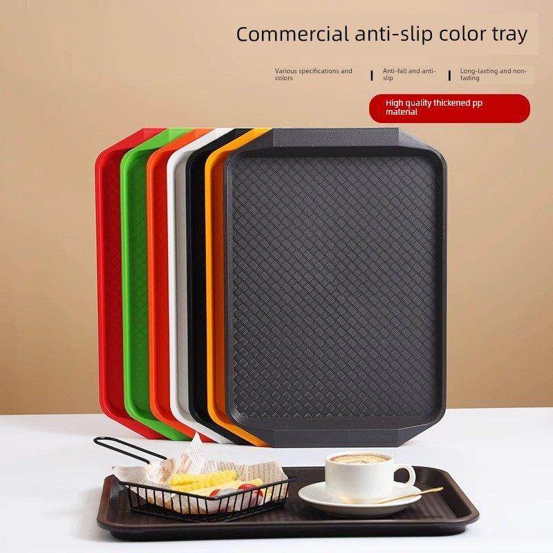 塑料托盘商用木纹长方形饭店防摔端菜餐盘食堂快餐店汉堡专用防滑,餐饮具,餐用托盘,淘宝优惠券,粉丝福利购,淘宝优惠卷