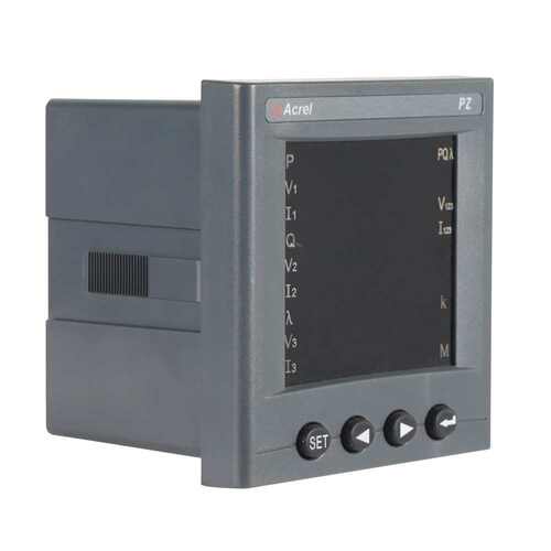 安科瑞PZ80三相多功能电表能耗计量可带485通讯 门板嵌入式安装