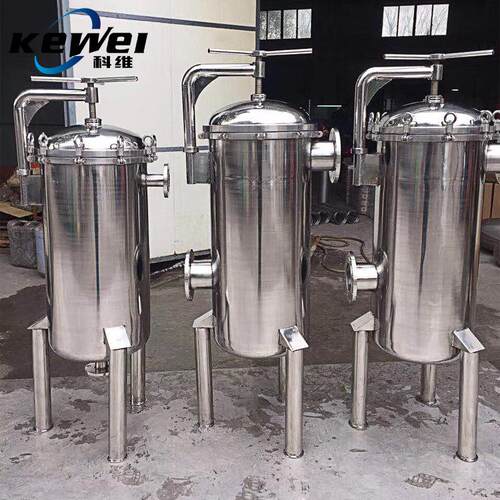 号不锈钢袋式过滤 固液分离 2袋式过滤器单KW 不锈钢袋过滤器器滤
