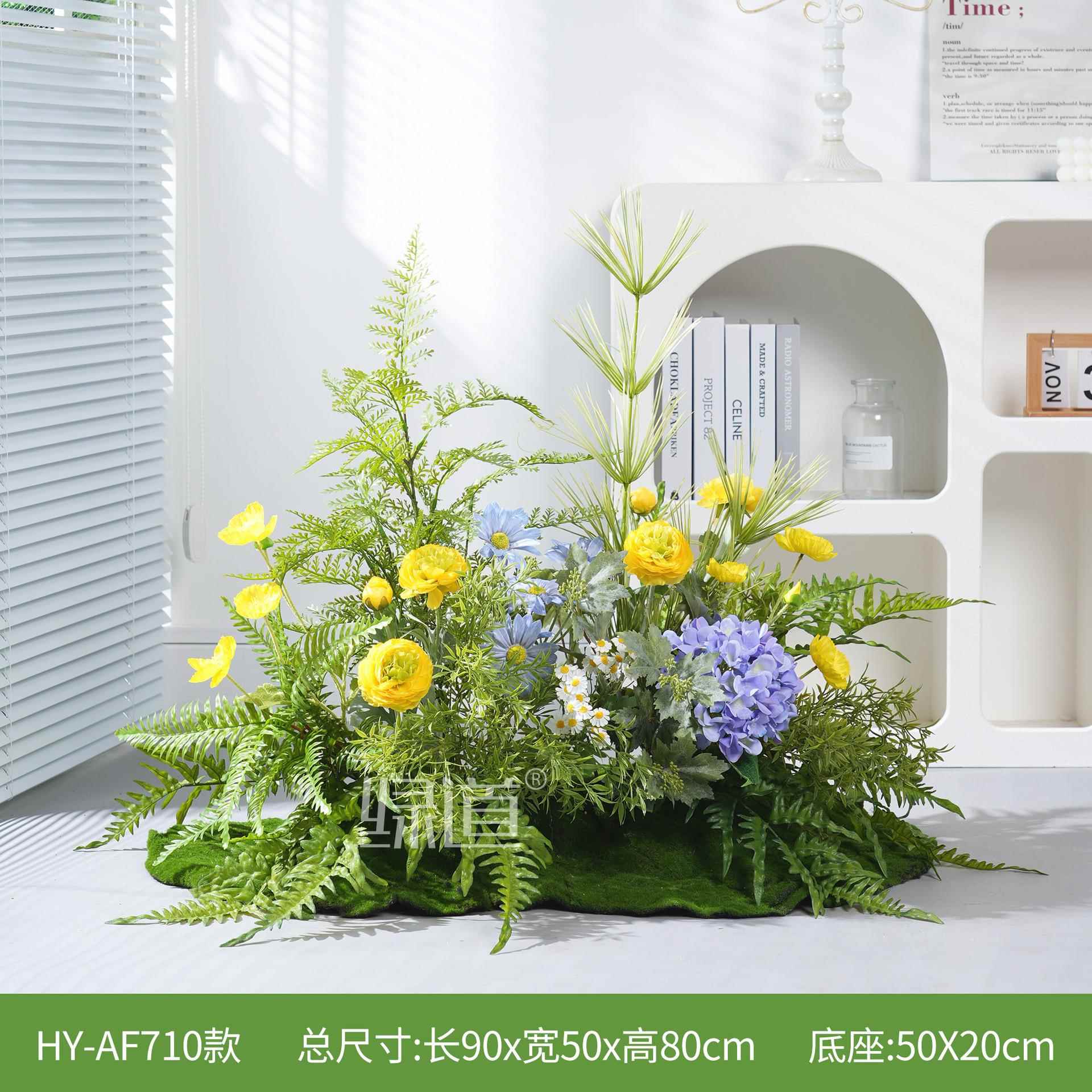 【HY-A7】仿真花植物装造景网红景假HY-AF7绿植室内外软观F橱窗装