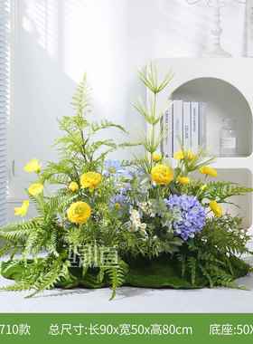 仿花植物植软真装造网红假绿室内外景景观橱窗98260装饰