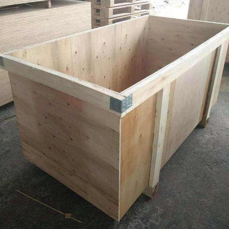 出口木子箱免周熏蒸木箱包带装箱胶合板木箱运输物流转钢打包专用