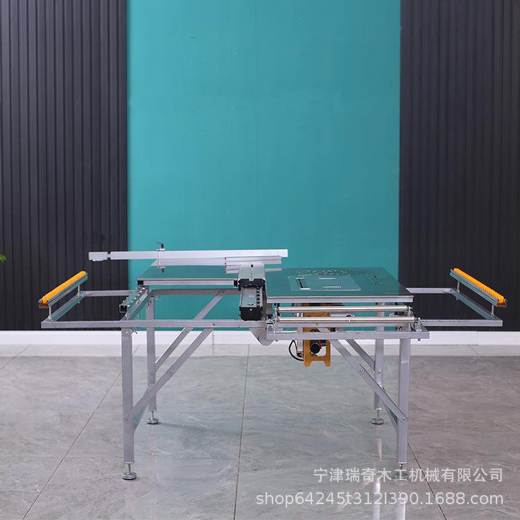 不锈钢折叠精密锯木板子母裁板锯便携式木工双隐形开料锯台厂