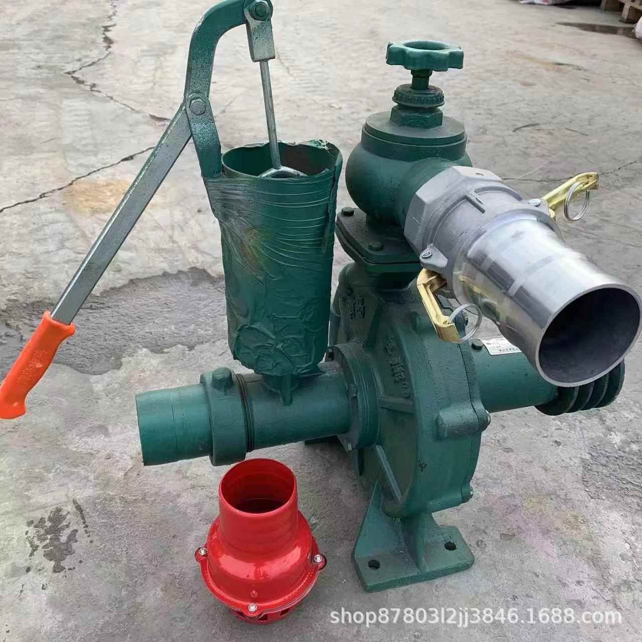 汽油机高扬程抽水泵519体灌积小灌农业浇油抽水机柴高压喷泵