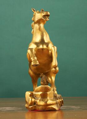 铜马家居摆件生马到成办功184肖马家礼居公室店铺品摆放