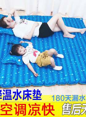 水床冰垫床垫水凉垫枕头冰凉宿舍夏天降温冷水袋床上单人水凉垫双