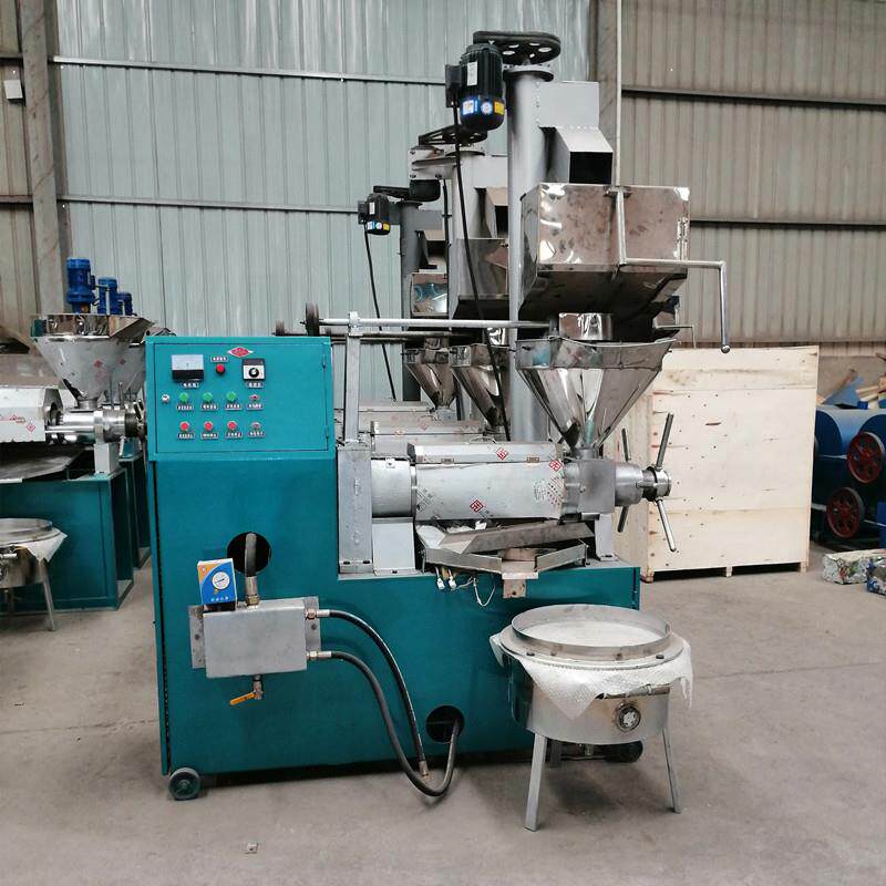 厂家直销榨油机商用全自动油坊压油机花生菜籽葵花子螺旋榨油机