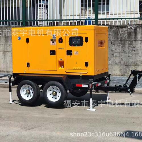 玉柴柴油发电机50/75/100KW有刷/无刷全铜 柴油发电机组厂家直销