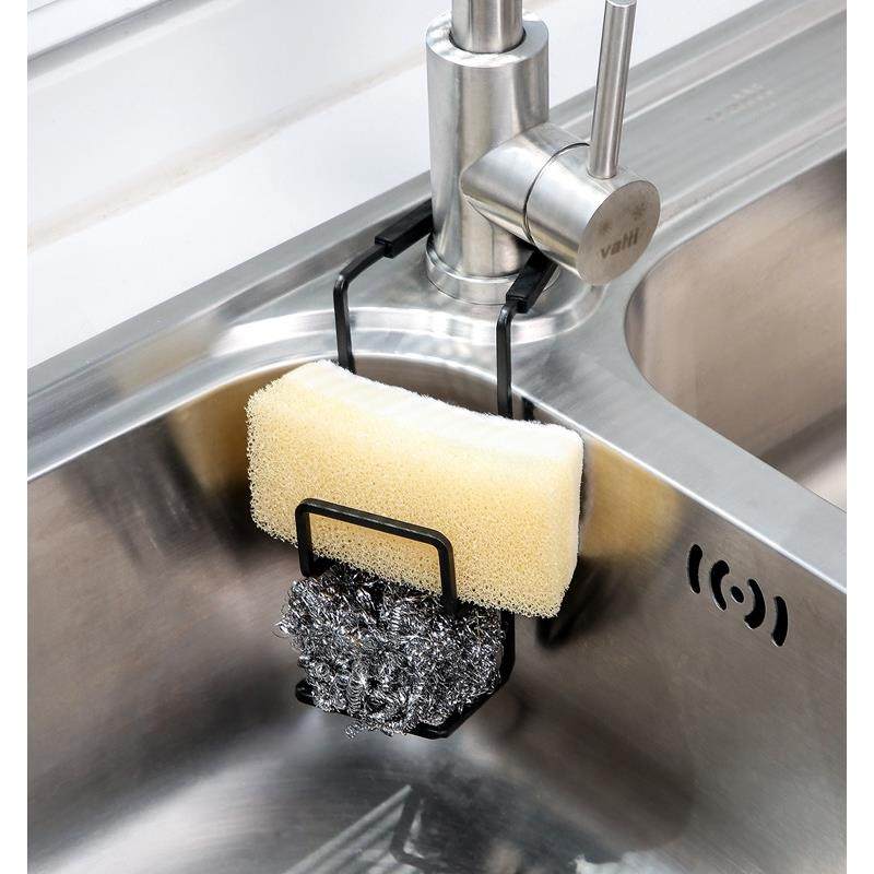 水龙头沥水架抹布海绵收纳厨房收纳架沥水置物架滤水架碗架挂架