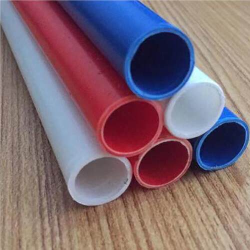 现货穿线管弱彩色PVC 阻燃绝红蓝电线缘 0365强电管家装管