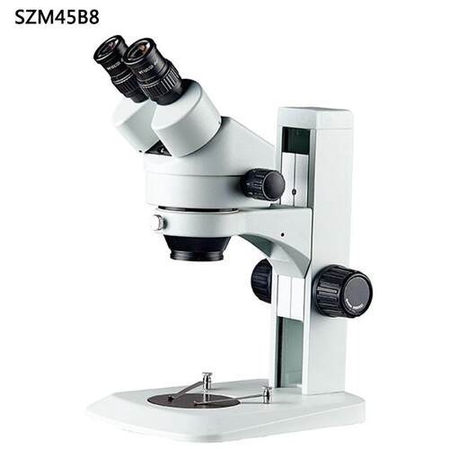 SZM45B9体视显微镜7-45倍14-90倍双目连续变倍立臂上下可调照明
