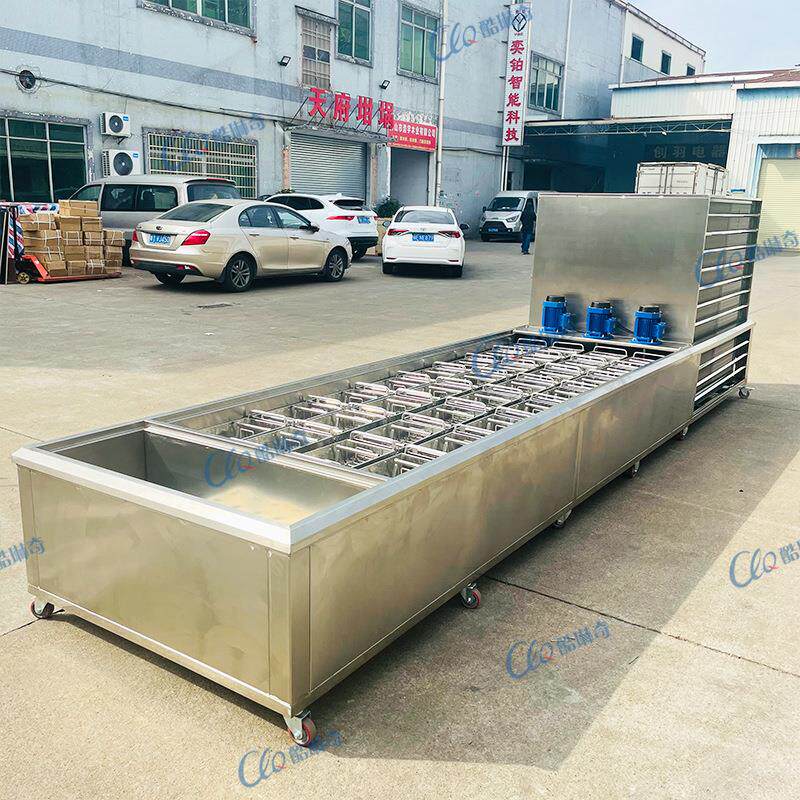 a厂家制作不锈钢32模大型冰棍冰棒机 水果贴片雪糕制作 设备需DIY