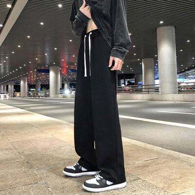Women Waist Leg Sweatpants Streetwear Adjustable Drawstring