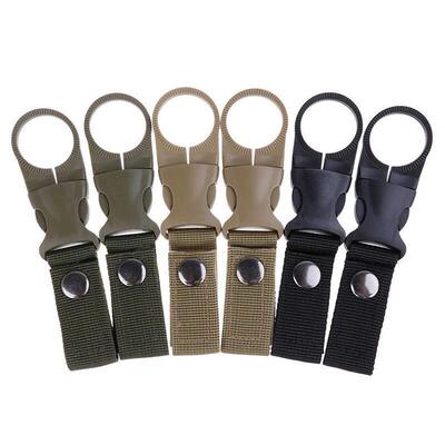 2pcs Water Bottle Holder Climbing Carabiner Belt Backpack Ha