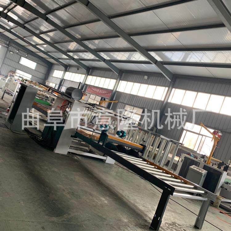 意隆铝板保护膜覆膜机 防撞板全自动热胶贴面机颗粒板贴纸机耐用