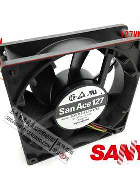 。三洋SANYO 12738 机箱大风量风扇12V 0.82A 109P1312H103