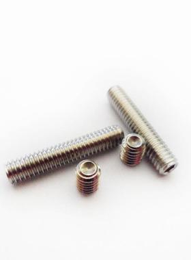 M1.6M2M.5机2米螺丝不锈钢304内角JET六凹端平端紧定螺机钉米紧定