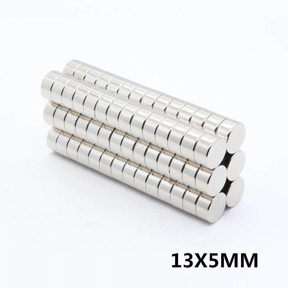 13*5钕铁硼圆形强磁磁铁片N35跑步机吸夹LED灯书画磁铁吸铁石13x5