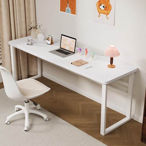 muke长条桌实木书桌窄长条桌边桌简约现代电脑桌家用学习桌长工作