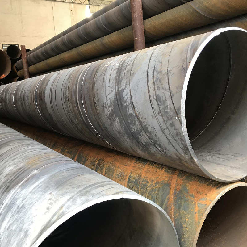 大口径螺旋管厂家现货厚壁薄壁螺旋钢管排水管螺旋焊管厂家直销