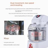 禹飞永强商用和面机双动双速变频静音20升30L 5公斤10公斤面团烘