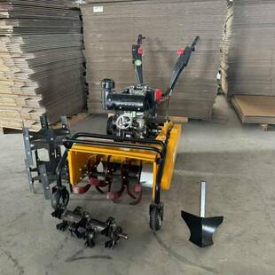 50型60型除草机小型汽油柴油全齿轮旋耕碎草机农用除草松土机