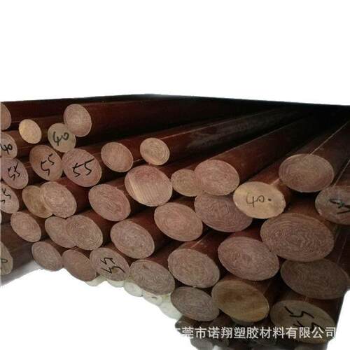 零切加工加碳纤布纹板橘红色黑色加玻纤电木板加工电木布棒