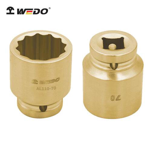 WEDO 维度 AL110铝青铜防爆风动套筒头1-1/4”方套筒 无火花工具