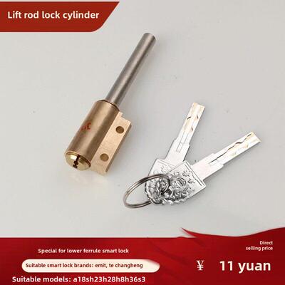 Dnt Tch指纹锁A18S S3 H23 H28 H8 H36伸缩锁芯全铜尾锁芯