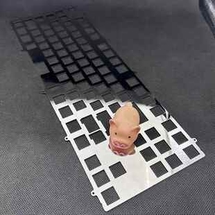 机械键盘定位板镜面不锈钢黄铜钛铝合金客制化diy加工一件起定制