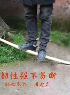 扁实担木挑水扁担扁担双钩优质柏木扁担农用挑担家用挑菜扁担老式