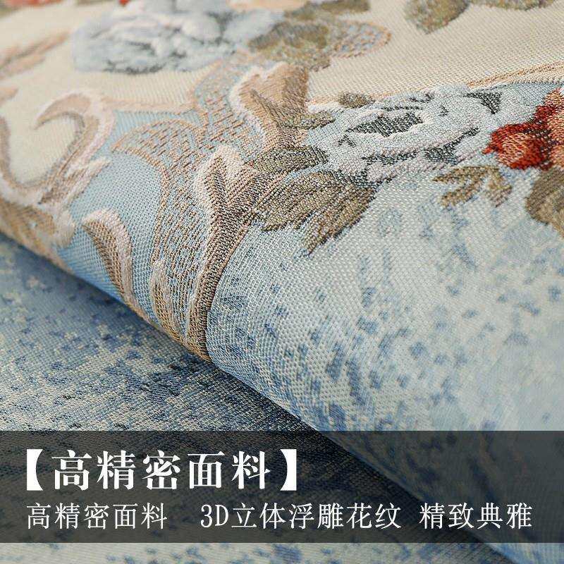 高端奢华圆桌桌布新中式圆形家用餐桌布轻奢复古布艺台布高级盖布