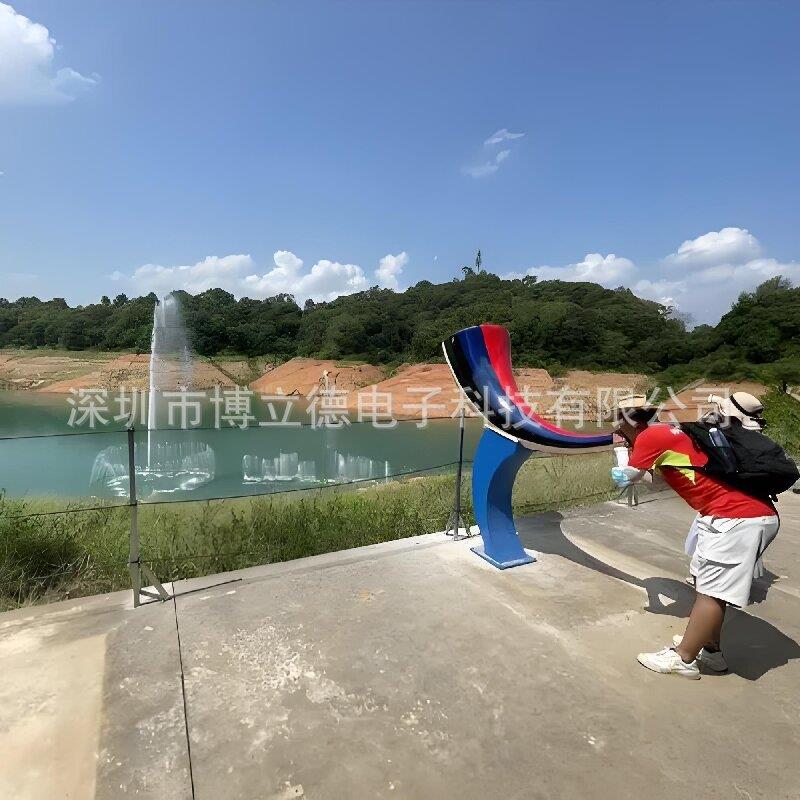 景区大型声光喊泉游艺设施 景观设计网红呐喊喷泉游乐场设备厂家