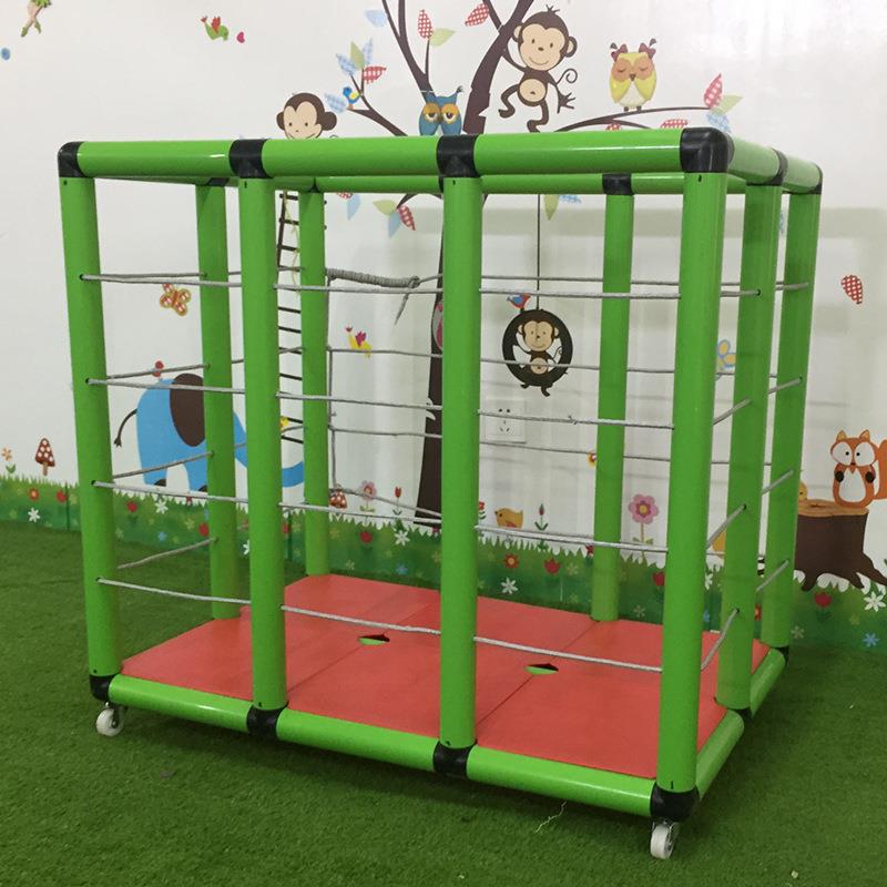 佰尔斯厂家幼儿园塑料篮球足球户外收纳置球架收纳筐