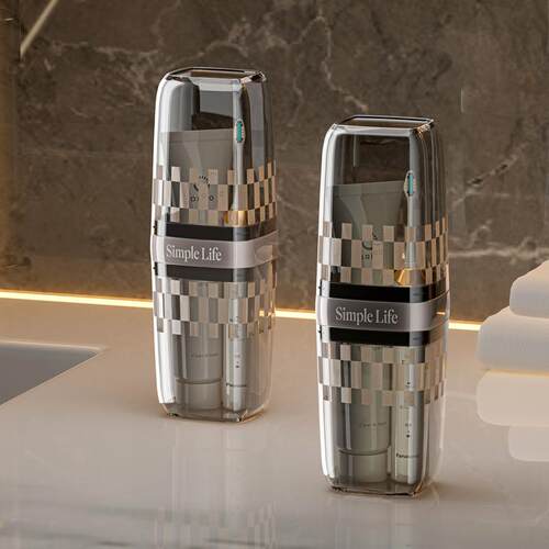Travel Toothbrush and Toothpaste Cup Set, Portable Tooth Rin