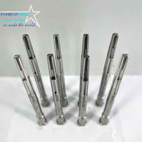 密非标模具配子件AVK针全加工笔模型芯螺牙芯镶件冲精针顶注塑模