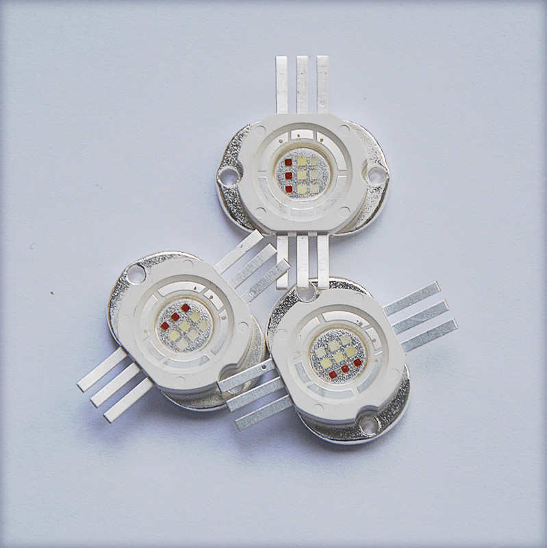 15w/30w/60W集成灯珠COB大功率rgb红绿蓝橙光水族箱鱼缸水草灯LED