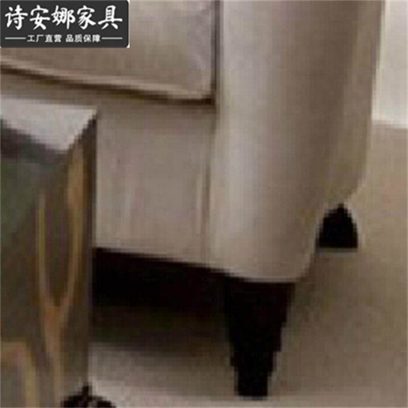 新古典 后现代欧式 客厅家具 布艺沙发 实木单位沙发