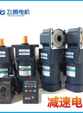 FEITENG飞腾电机5IK120RGU-CF 5IK120GU-CFT直角120W调速减速电机