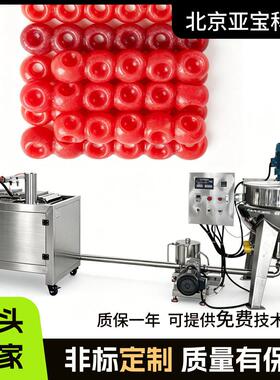 厂家直销全自动嚼嚼乐糖果机生产线 软糖硬糖浇注机生产线