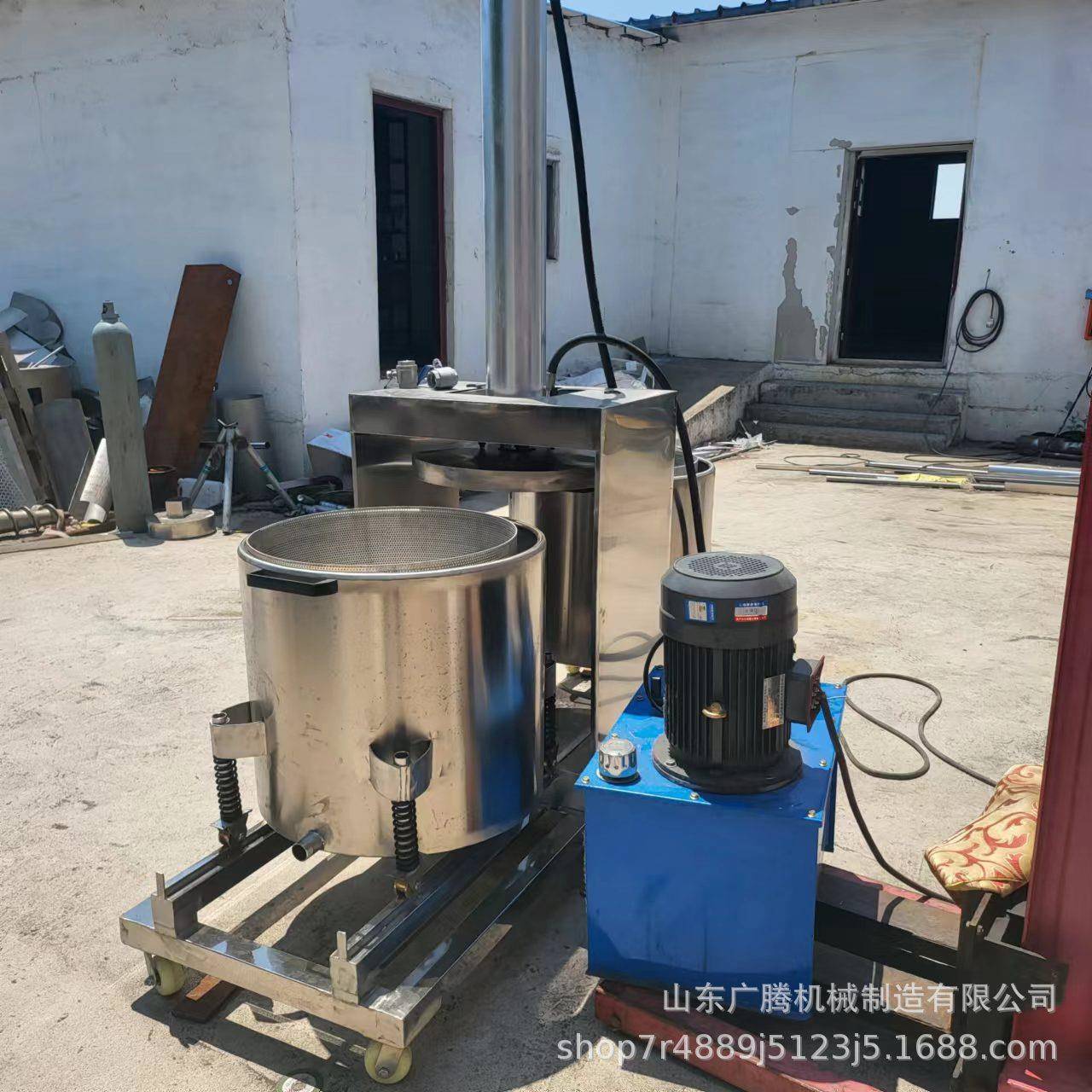酱菜液压压榨机不锈钢全自动脱水机胡萝卜笋干芥菜工业压汁机
